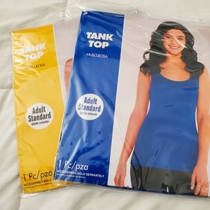 BNWT Tanks Adult Standard